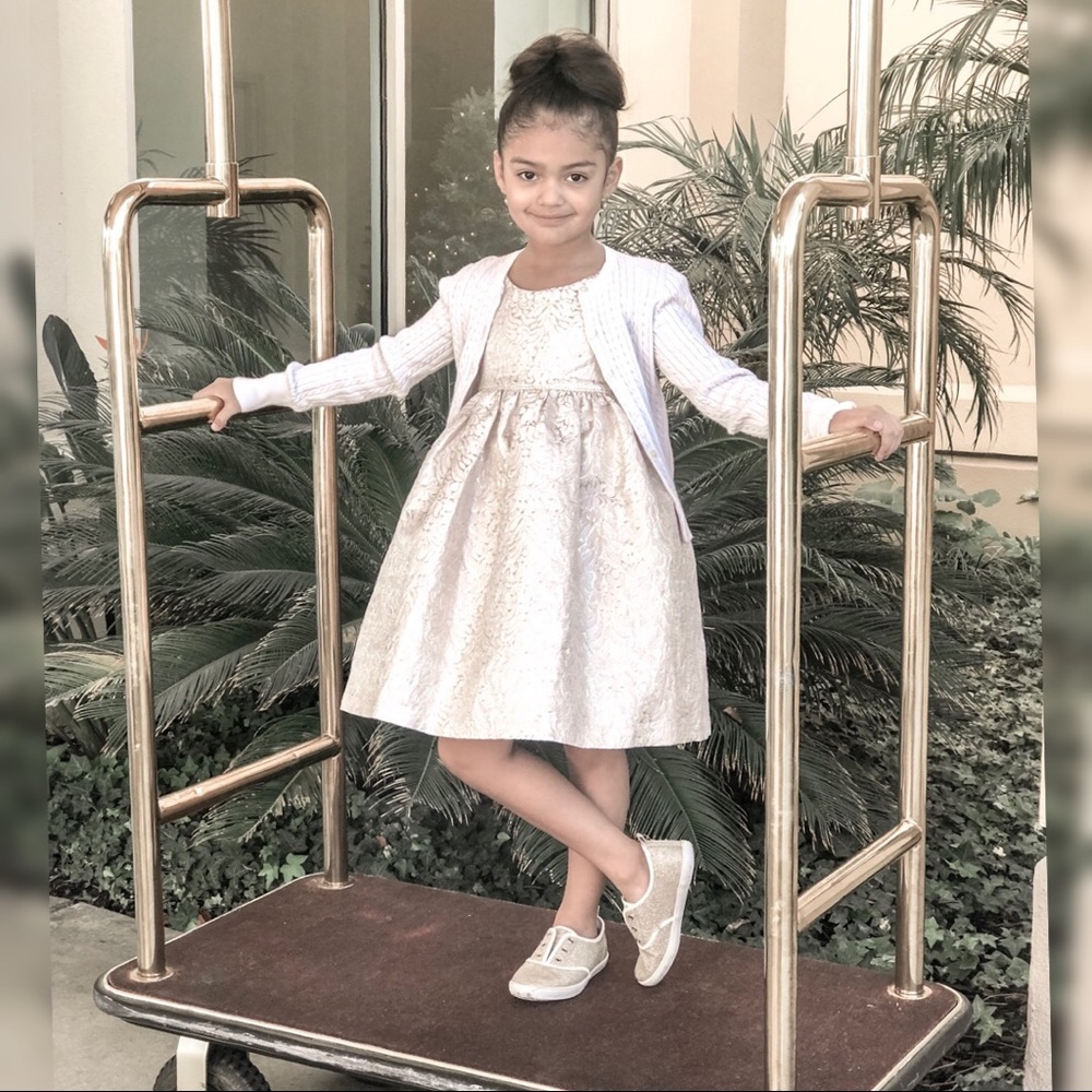 Laura Ashley girl dress 6x